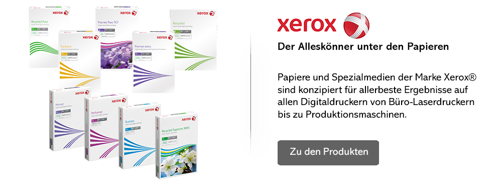 Xerox, die Allesknner unter den Papieren