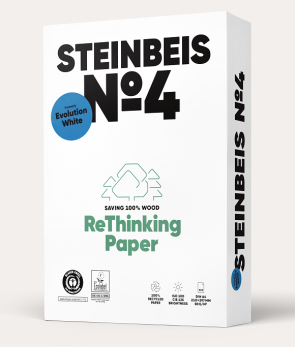 Steinbeis No.4 Evolution White Recyclingpapier 80g/qm DIN A4