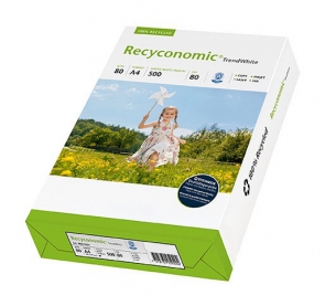 Recyconomic Trend White Recyclingpapier 80g/qm DIN A4