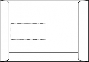 DIN C5 Versandtaschen, wei, mit Fenster, SK, 90g/qm