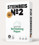 Steinbeis No.2 Trend White Recyclingpapier 80g/qm DIN A3